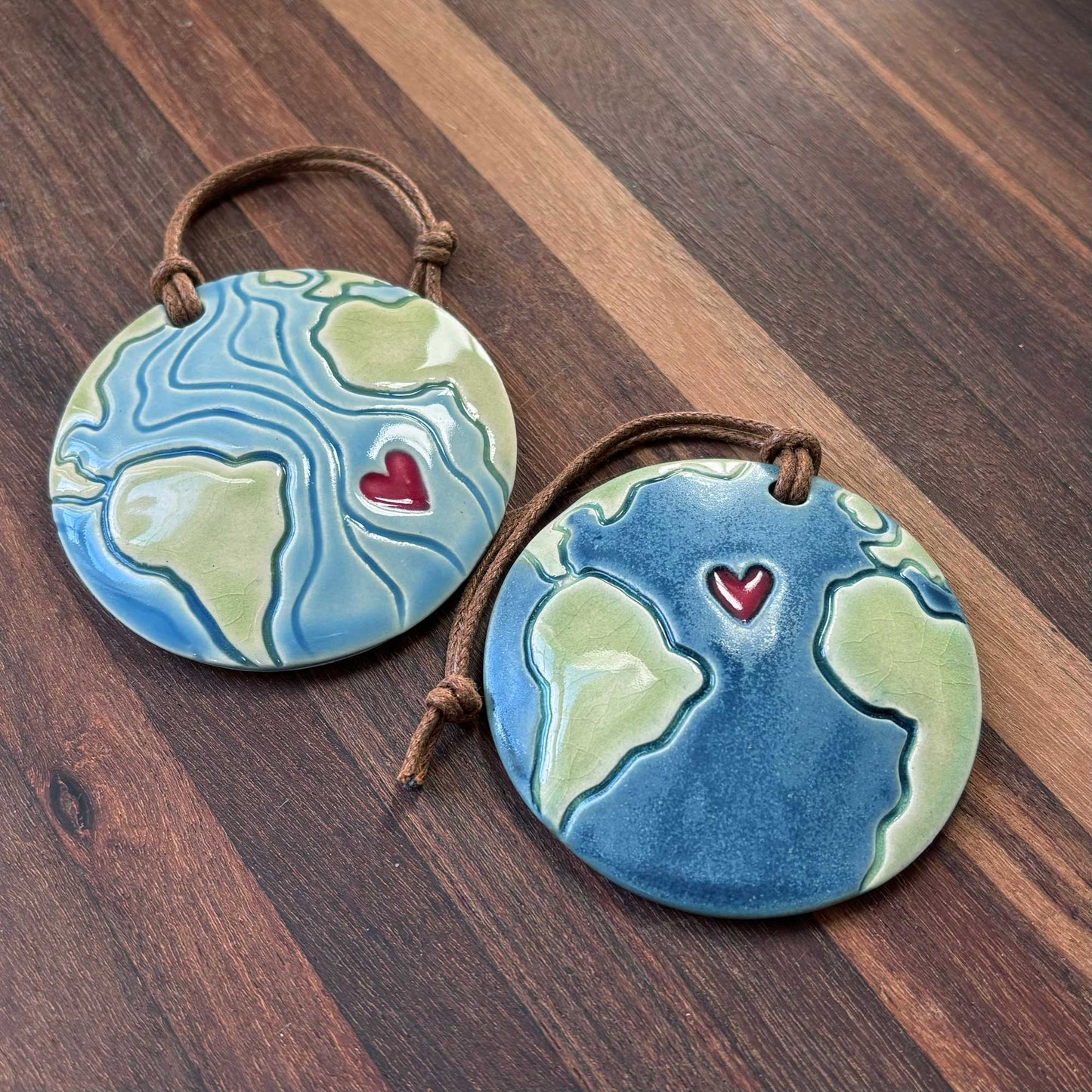 Earth Heart Ornament image 0