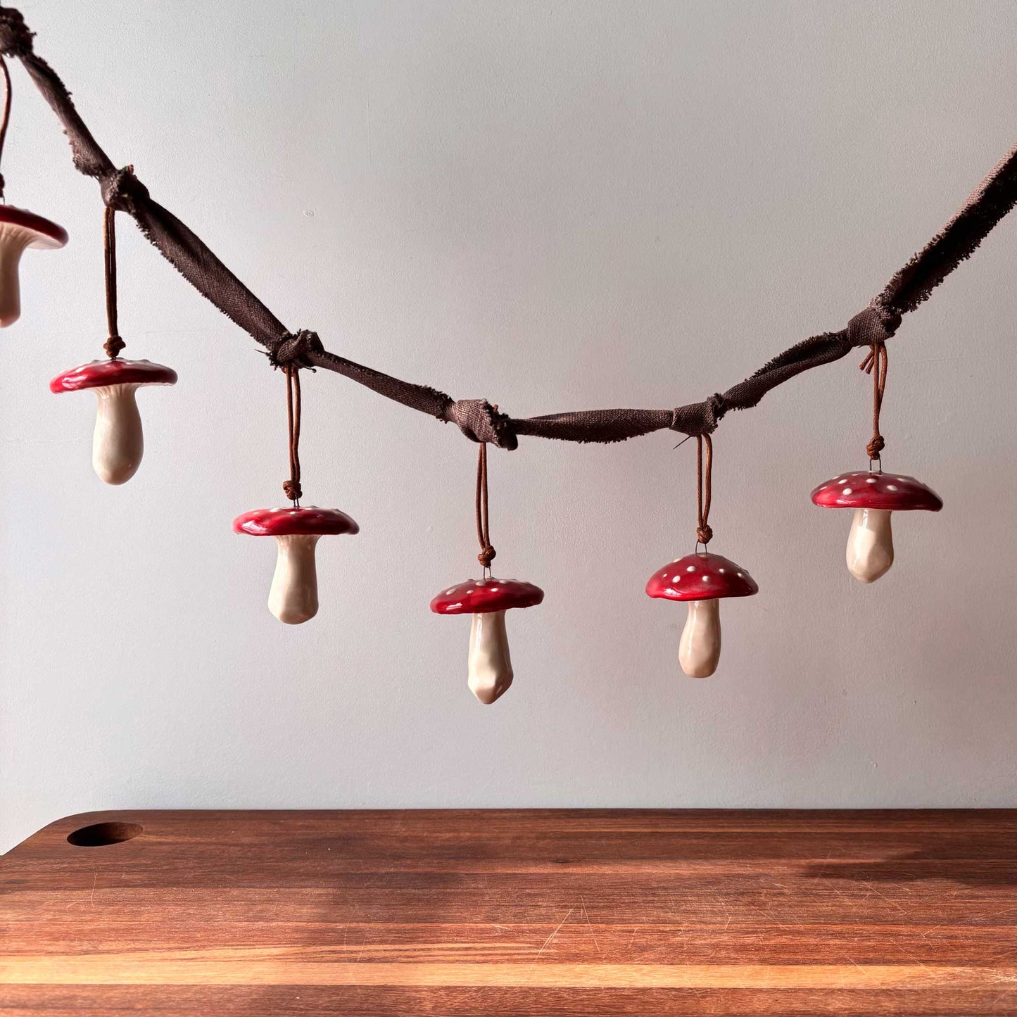 Fairytale Mushroom Ornament - single