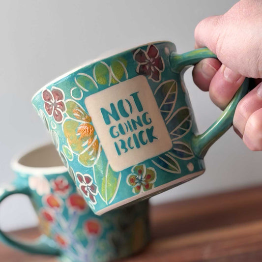 Not Going Back Mug #1