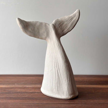 Whale Tail Sculpture | Art Bookend