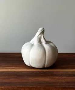 Handmade Pottery Pumpkin