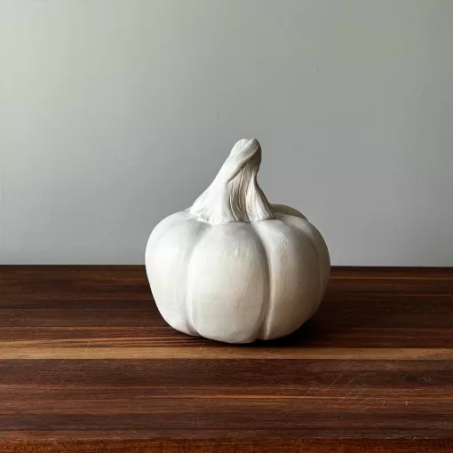 Handmade Pottery Pumpkin