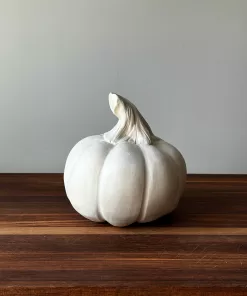 Handmade Pottery Pumpkin