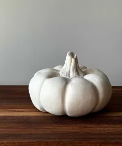 Handmade Pottery Pumpkin