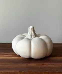 Handmade Pottery Pumpkin