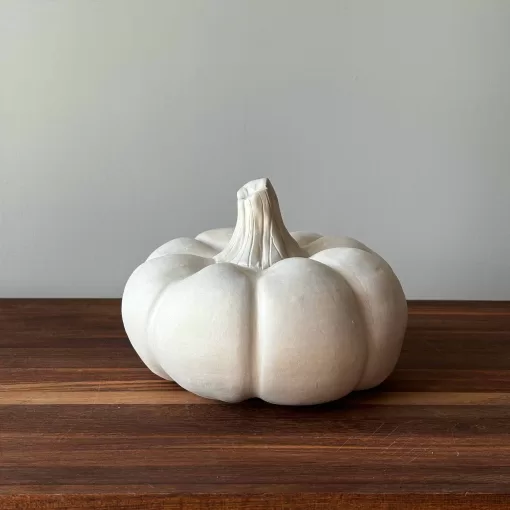 Handmade Pottery Pumpkin