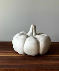 Handmade Pottery Pumpkin