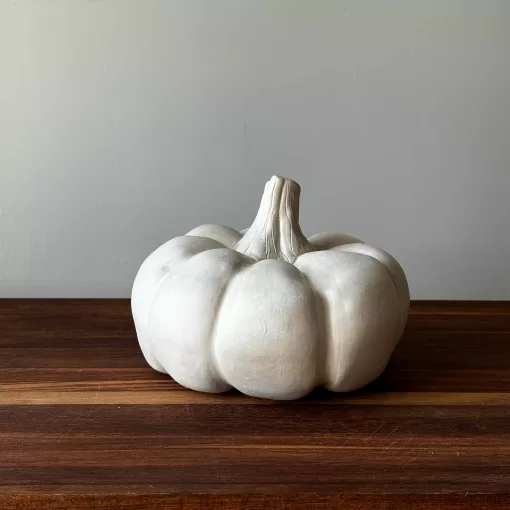 Handmade Pottery Pumpkin