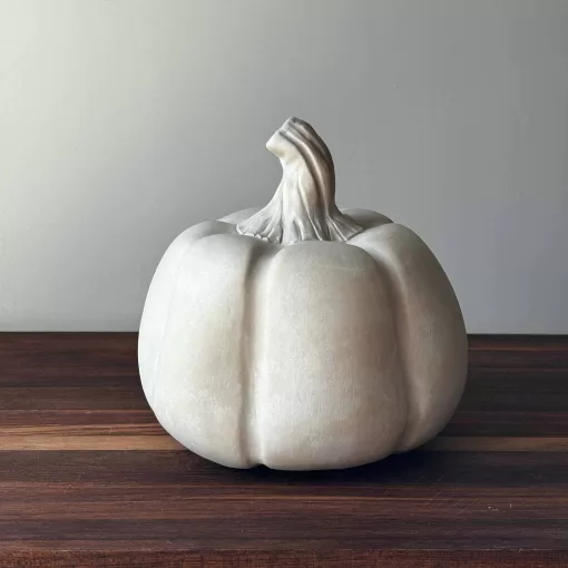 Handmade Pottery Pumpkin