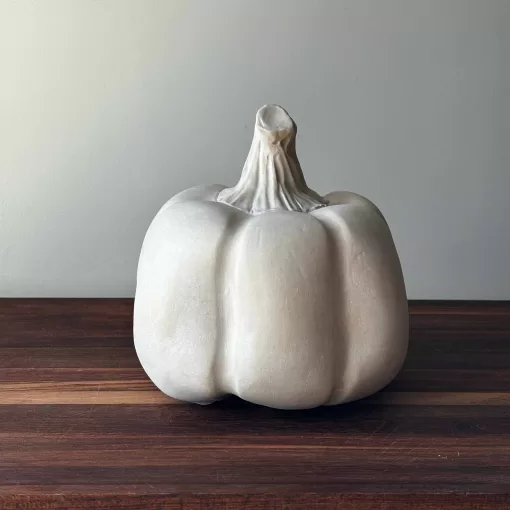 Handmade Pottery Pumpkin