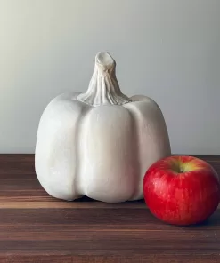 Handmade Pottery Pumpkin