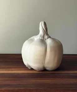 Handmade Pottery Pumpkin