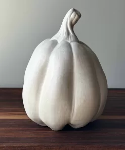 Handmade Pottery Pumpkin