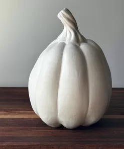 Handmade Pottery Pumpkin