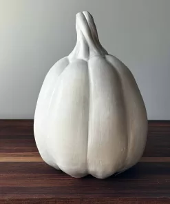 Handmade Pottery Pumpkin