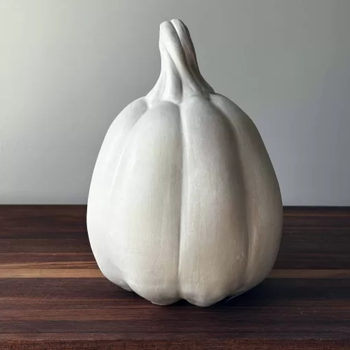 Handmade Pottery Pumpkin