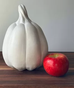 Handmade Pottery Pumpkin