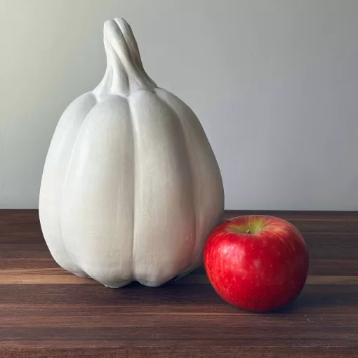 Handmade Pottery Pumpkin