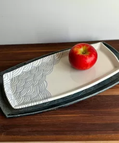 Handmade Pottery Tray Plate