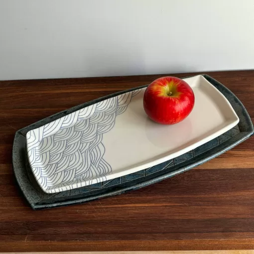 Handmade Pottery Tray Plate