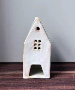 Handmade Pottery House Sculpture