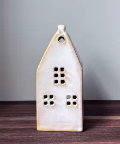 Handmade Pottery House Sculpture