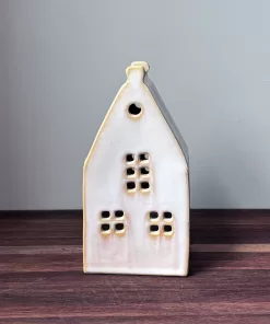 Handmade Pottery House Sculpture