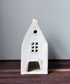 Handmade Pottery House Sculpture