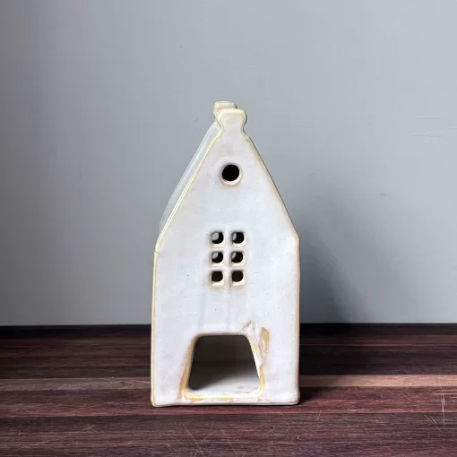 Handmade Pottery House Sculpture