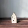 Handmade Pottery House Sculpture