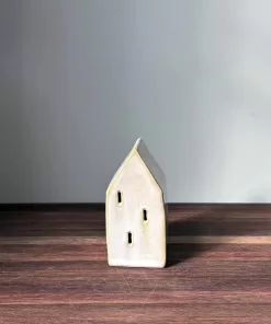 Handmade Pottery House Sculpture