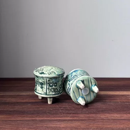 Handmade Pottery Salt and Pepper Shakers