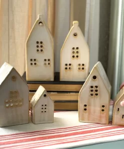 Handmade Clay Pottery Cottages