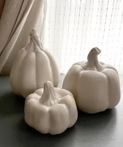 Handcrafted Pottery Pumpkins