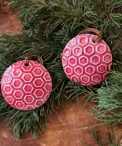 Modern Handmade Pottery Ornament