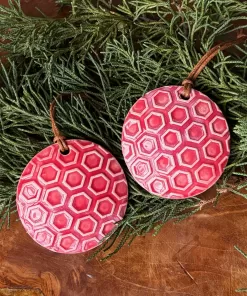 Modern Handmade Pottery Ornament